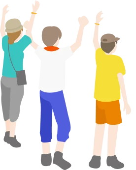 ステージセクションの装飾（左下）