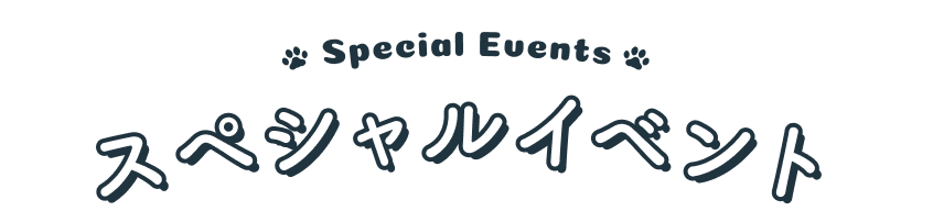 Special Events スペシャルイベント