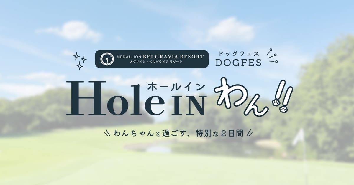 HOLE IN わん!バナー